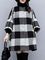 Woolen Mid-Length Coat - thumbnail