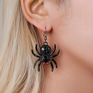 1 Pair Drop Earrings For Women's Halloween Party Evening Street Alloy Vintage Style Skull Animal Lightinthebox