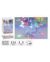 Homesmiths Christmas LED Lights 50 LED Multicolor - thumbnail