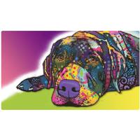 Drymate Dog Bowl Placemat Savvy Labrador 16 x 28inch/40 cm x 71 cm