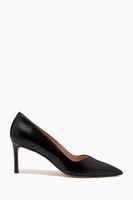 The Anny 70 Pumps in Leather - thumbnail