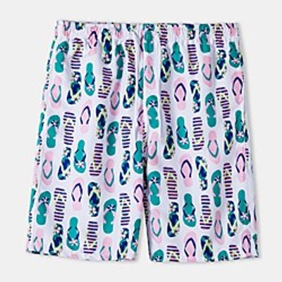 Men's Casual Daily Holiday Shorts Pants Graphic Short Blushing Pink miniinthebox