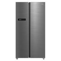 Midea 791L Gross Net Side By Side Smart Refrigerator With Color Display, Wi-Fi Connectivity, Voice Assistant, Inverter Quattro, Silver - MDRS791MIE46AE