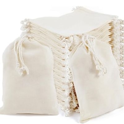 30pcs Cotton Bags with Adjustable Drawstring - 10 x 12cm Gift Bag Craft Fabric Bags Fabric Bag for DIY Weddings Christmas miniinthebox