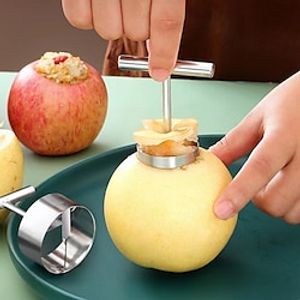 Multi-function Sharp Stainless Steel Apple For Core Coring Cutter Fruit Core Pitter Remover Separator for Kitchen Tools Accessories miniinthebox