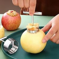 Multi-function Sharp Stainless Steel Apple For Core Coring Cutter Fruit Core Pitter Remover Separator for Kitchen Tools Accessories miniinthebox - thumbnail