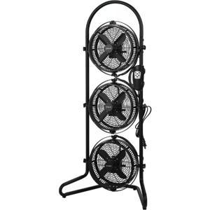 Crownline TF-218 Triple Fan Head| Black