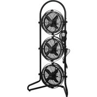 Crownline TF-218 Triple Fan Head| Black - thumbnail