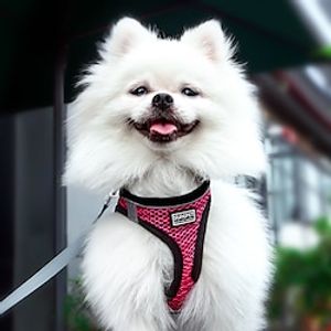 Dog Harness Step-in Breathable Puppy Cat Dog Vest Harnesses for Small Medium Dogs Blue Lightinthebox