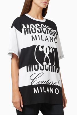Oversized Macro Biker Cotton T-Shirt Oversized Macro Biker Cotton T-Shirt