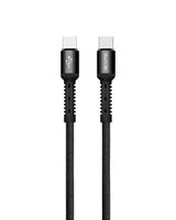 Acxmo Type-C to Type-C Cable Black CAX303