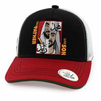 Rovatti UAE Kashe 5 Like Father Like Son Unisex Trucker Cap Black/Maroon