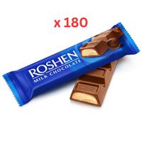 Roshen Bar Chocolate With Creme Brulee 33g, Box Of 180pcs