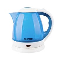 Sonashi 1.5L Plastic Body With Stainless Steel Wall Inside Cordless Ke Sonashi 1.5L Plastic Body With Stainless Steel Wall Inside Cordless Ke