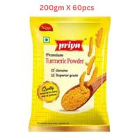 Priya Turmeric Powder Pouch 200G (Pack of 60)