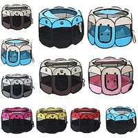 Octagonal Pet Delivery Room Dog Cage Cat Litter Foldable Oxford Cloth Waterproof And Scratch-Resistant Dog Tent Cat Delivery Room Pet Fence miniinthebox - thumbnail