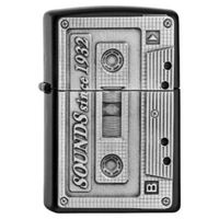 Zippo Lighter Model Pl218 Cassette Tape - 130004456 (UAE Delivery Only)