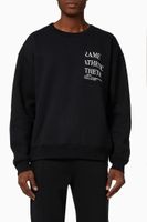 Modern Blocking Sweatshirt in Cotton - thumbnail
