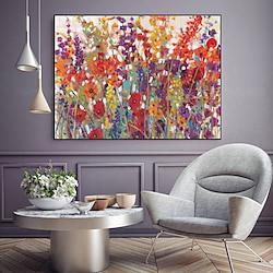 Handmade Oil Painting Canvas Wall Art Decoration Flowers Landscape for Home Dining Room Decor Rolled Frameless Unstretched Painting Lightinthebox