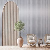 Abstract Wallpaper Mural Silver Metal Wires Wall Covering Sticker Peel and Stick Removable PVCVinyl Material Self AdhesiveAdhesive Required Wall Decor for Living Room Kitchen Bathroom Lightinthebox - thumbnail