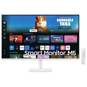 Samsung 27inch M5 M50D FHD LED Smart Monitor White - LS27DM501EMXUE