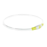 Trixie USB Flash Light Ring For Dogs - Red L-XL