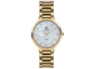 Beverly Hills Polo Club Womens Analog White Dial Watch Bp3164c130