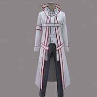 Inspired by SAO Swords Art Online Kirito Anime Cosplay Costumes Japanese Cosplay Suits Patchwork Long Sleeve Coat Pants Belt For Men's / Cloak / Cloak miniinthebox - thumbnail