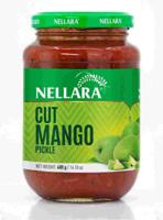 Nellara Cut Mango Pickle 400g Glass Jar