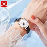 New Olevs Brand Women'S Watches With Diamonds Fashion Niche Quartz Watch Luminous Waterproof Ladies Wristwatch Lightinthebox - thumbnail