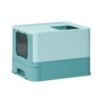 Pakeway Foldable Cat Litter Box With Cat Litter Scoop Green - 52.5X41X37.5cm