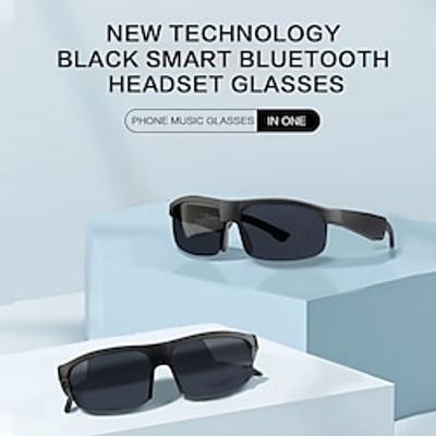 M6Pro Bluetooth Sunglasses Headphones Smart Open Ear Audio Glasses Speaker Ear Hook Bluetooth 5.3 Waterproof Stereo Fast Charging for Apple Samsung Huawei Xiaomi MI  Camping  Hiking Everyday Use Lightinthebox