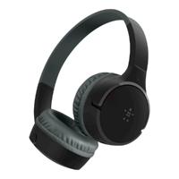 Belkin Wireless On-Ear Headphones for Kids | BL-HS-BT-002-BLK | Black Color