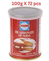 Green's Bicarbonate Of Soda Tin (Pack Of 12 X 6 X 100g)