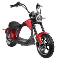 Megastar Megawheels Coco 60V City Chopper Scooter 2000 watts, Red - COCO294 (UAE Delivery Only)