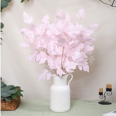 Decorative Flower Tree Simulation Grape Leaf Tree Suitable For Party, Commercial Center, Office, Home, Restaurant, Garden, Courtyard Decoration miniinthebox Decorative Flower Tree Simulation Grape Leaf Tree Suitable For Party, Commercial Center, Office, Home, Restaurant, Garden, Courtyard Decoration miniinthebox
