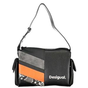 Desigual Black Polyethylene Handbag - DE-24388