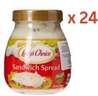 Lady'S Choice Sandwich Spread, 220Ml Pack Of 24 (UAE Delivery Only)