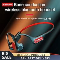 Lenovo X3 pro Bone Conduction Headphone Wireless BT5.3 Earphone Ergonomic Lightweight Design IP56 Waterproof Headphone Lightinthebox