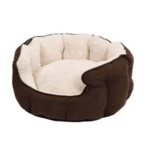 51 Degrees North Sheep Soft Bed Beige-Brown 75x75x30cm