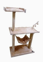 Catry Cat Resting And Playing Tree Beige (UAE Delivery Only)