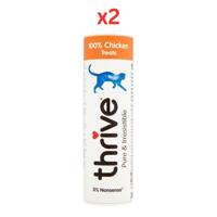 Thrive Chicken Cat Treats 25G (Pack Of 2) Thrive Chicken Cat Treats 25G (Pack Of 2)
