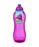 Sistema 460ml Squeeze Bottle Pink