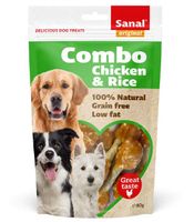Sanal Dog Combo Chicken & Rice 80G - (Buy 3 Get 1 Free)