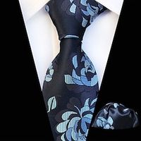 Men's Ties Pocket Squares Neckties Work  Wedding  Gentleman Striped  Jacquard Formal Business Lightinthebox - thumbnail