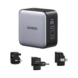 Ugreen 65W USB C Charger Plug for Travel, Black (UGN-90409)