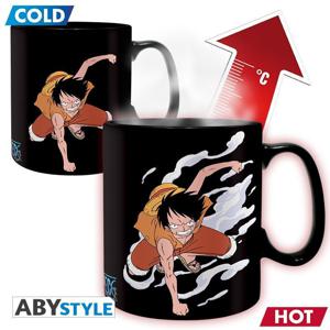 Abystyle Heat Reveal Mug: One Piece- Luffy & Ace 460 ml