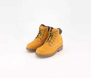 Boys Steele Waterproof Work Boot  Mustard/Black
