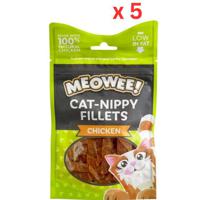 Meowee! Cat-Nippy Fillets Chicken 35G (Pack of 5)