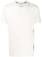 Stone Island short sleeve logo T-shirt - NEUTRALS